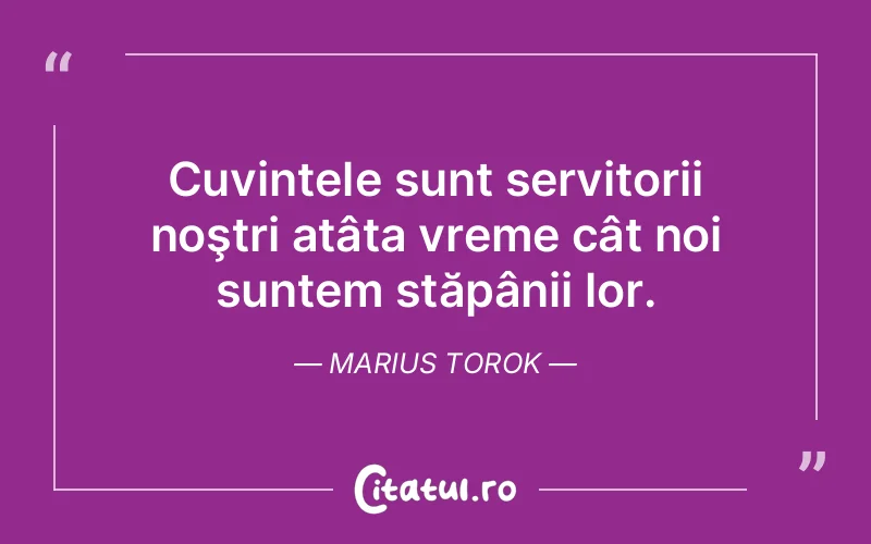 Citat Marius Torok - citate viata
