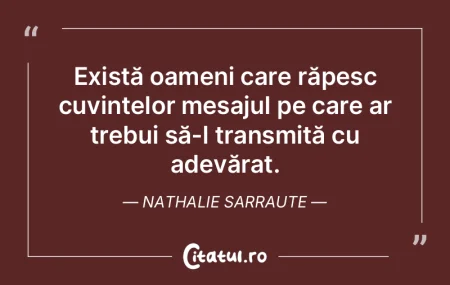 Viaţa este un joc cu bumeranguri. Gând...