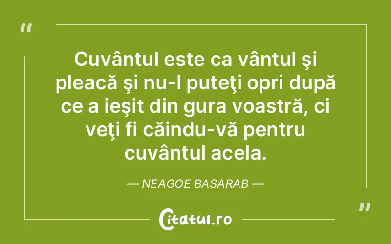 Citat Neagoe Basarab - citate viata