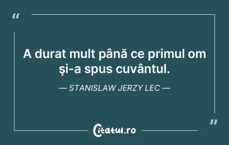 Gândurile, cuvintele şi faptele noastr...