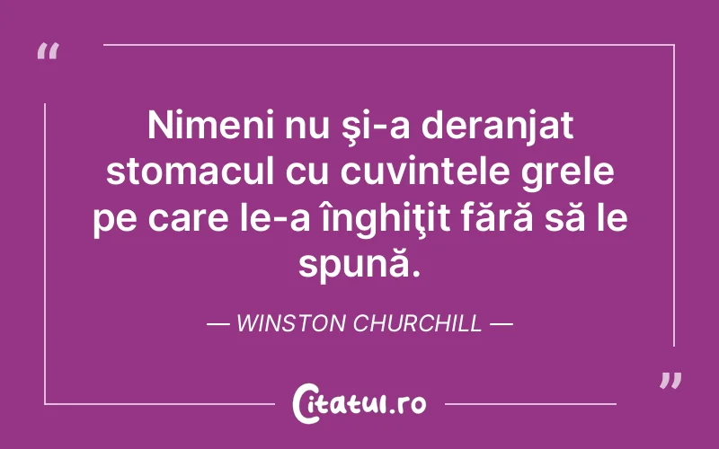 Citat Winston Churchill - citate viata
