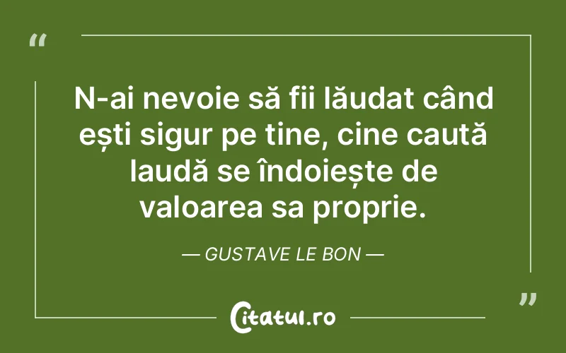 Citat Gustave Le Bon - citate viata