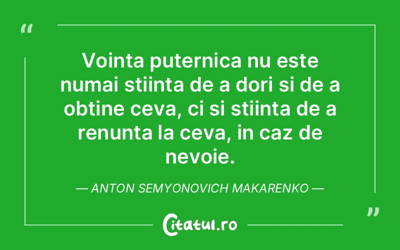 Citat Anton Semyonovich Makarenko - citate viata