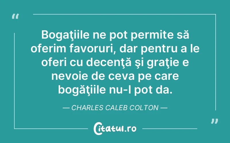 Citat Charles Caleb Colton - citate viata