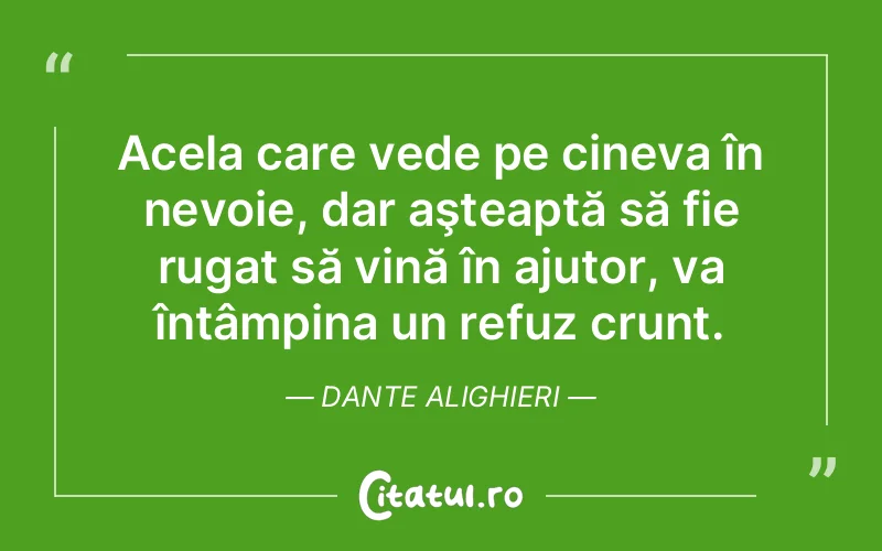 Citat Dante Alighieri - citate viata