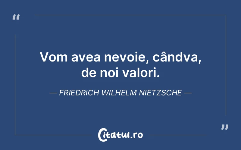 Citat Friedrich Wilhelm Nietzsche - citate viata