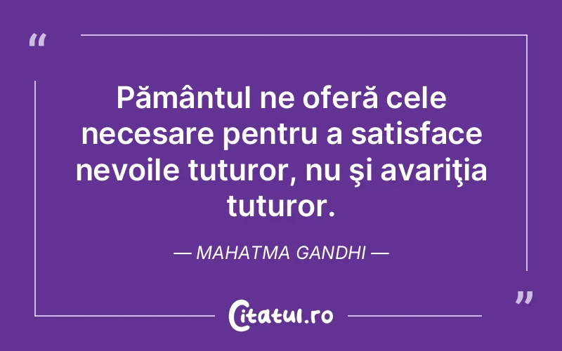 Citat Mahatma Gandhi - citate viata