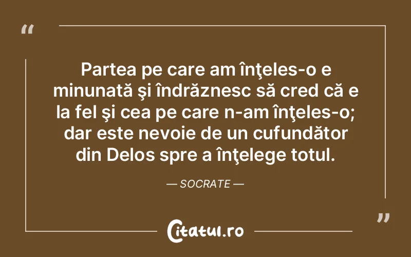 Citat Socrate - citate viata