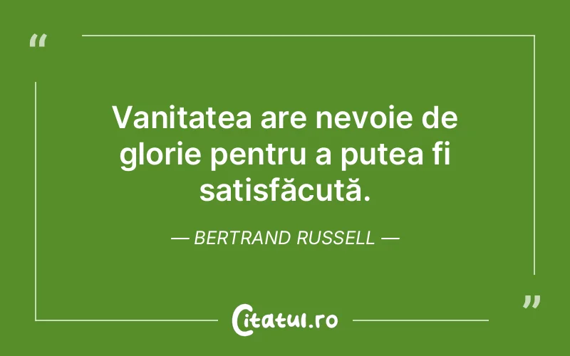 Citat Bertrand Russell - citate viata