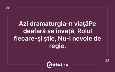 Dacă în drumul tău întâlneşti un o... Dacă în drumul tău întâlneşti un o...