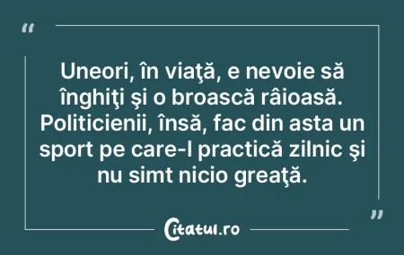 Pentru a concepe idei lipsite de sens, e...