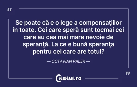 Nu avem nevoie să înţelegem decât ce...