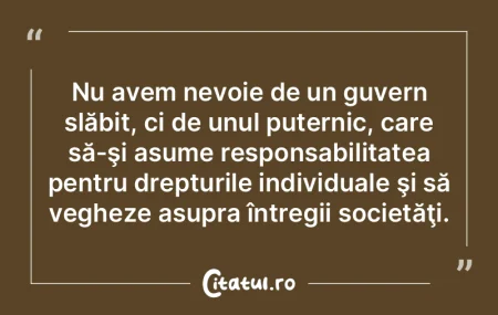 Să crezi că ai nevoie de ceva ce nu ai...
