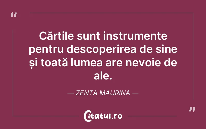Citat Zenta Maurina - citate viata