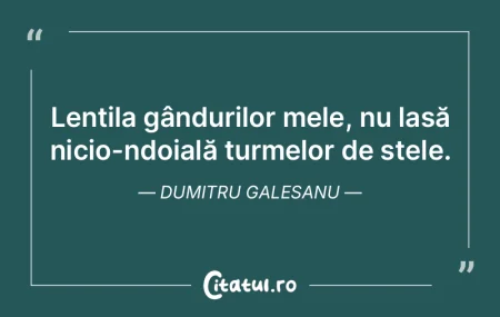 Îndoiala rămâne actul cel mai sigur a...