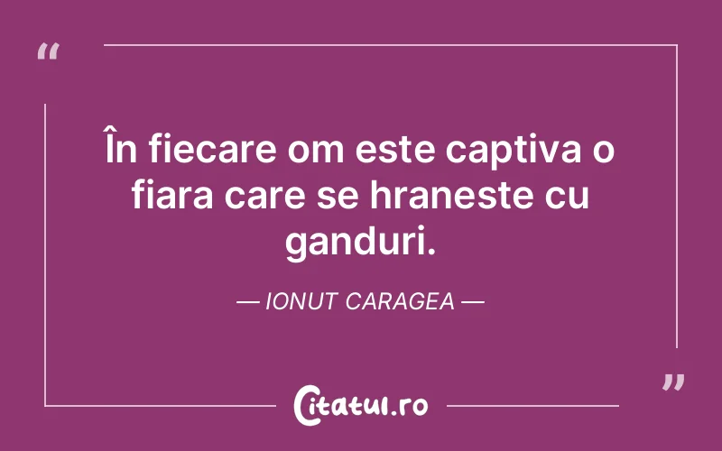Citat Ionut Caragea - citate viata