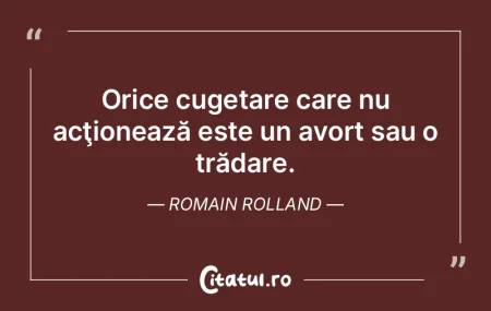 Cand toti gandim la fel, nimeni nu gande...