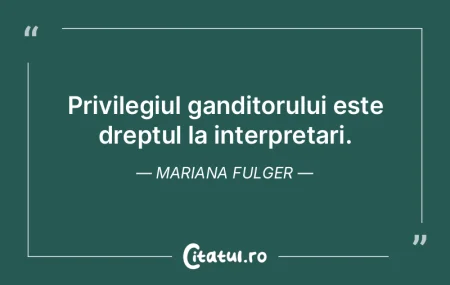 Cine s-a trezit cu gandul ca traieste de...