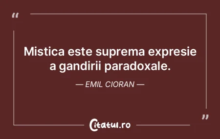 De cate ori ma gandesc la om, mila imi i...