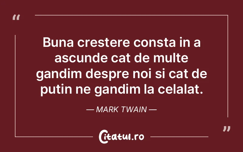 Citat Mark Twain - citate viata
