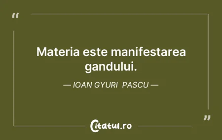 A gandi inseamna a suplini experienta cu...