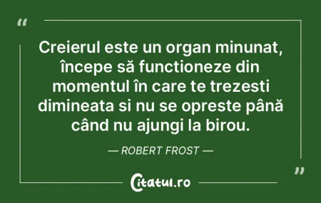 Gandirea este cimentul ce fixeaza pulber... Gandirea este cimentul ce fixeaza pulber...
