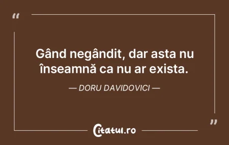 Gandirea pozitiva este aceea care te fac...