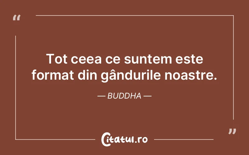 Citat Buddha - citate viata