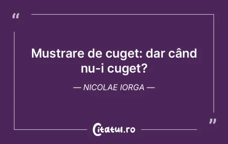 Pot să tolerez forţa brută, dar gând...