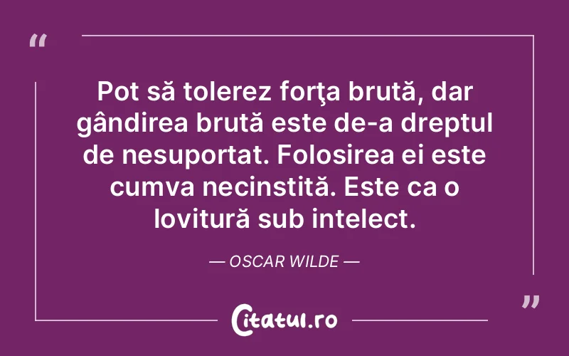 Citat Oscar Wilde - citate viata