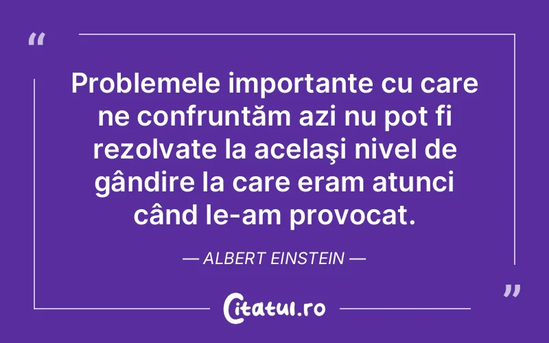 Citat Albert Einstein - citate viata