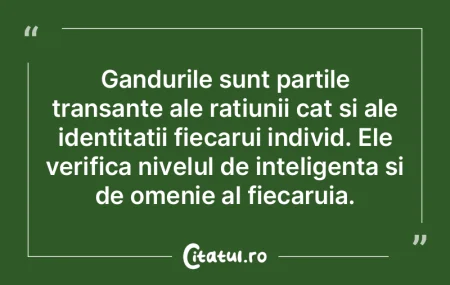 Păstrează-ţi mintea trează, fiindcă...