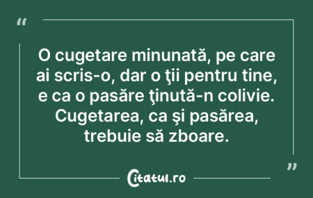 Aforism: o cugetare care spune mult în ... Aforism: o cugetare care spune mult în ...