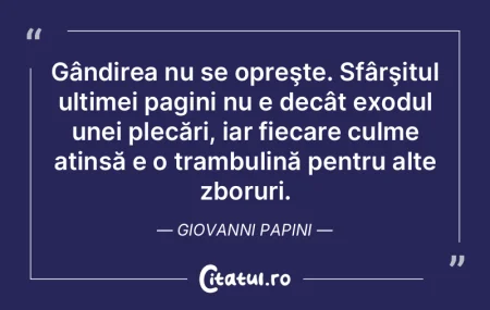 Este chiar foarte uşor să critici; dar...