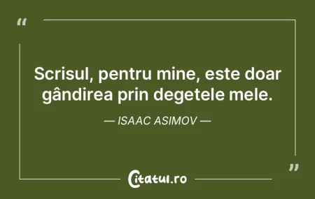 Bunătatea în gândire crează profunzi...