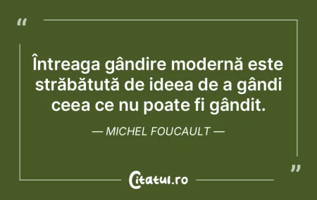 Gândirea e o complicaţie şi o derivar... Gândirea e o complicaţie şi o derivar...