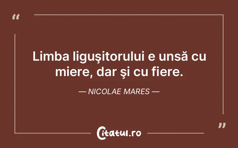 Citat Nicolae Mares - citate viata