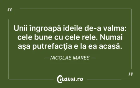 Gânduri poate să aibă oricine, idei n... Gânduri poate să aibă oricine, idei n...