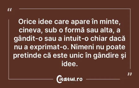 Spațiul din minte este locul în care g...