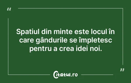Ceea ce gândim determină ce ni se înt...