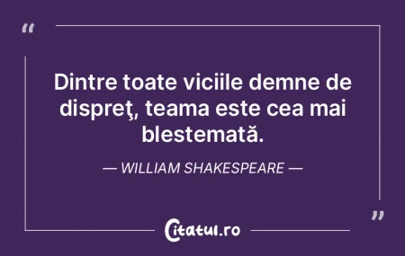 Sa fii tu insuti si sa-ti fie frica chia...