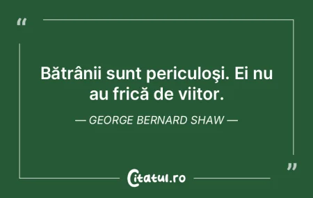 Cunoasterea este antidotul fricii. Ralph...