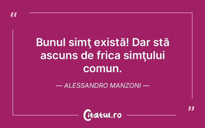 Citat Alessandro Manzoni - citate viata