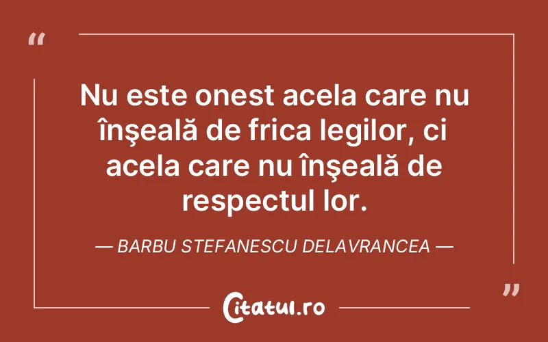Citat Barbu Stefanescu Delavrancea - citate viata