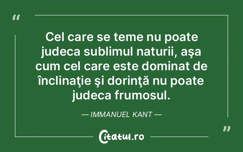 Citat Immanuel Kant - citate viata