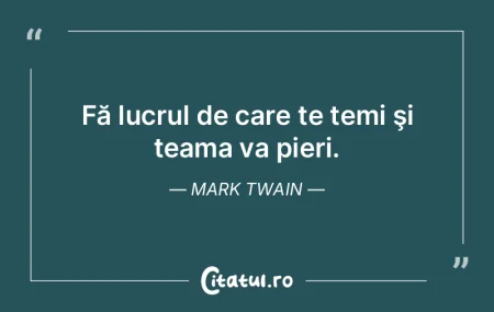 Teama şi suspiciunea atrag şi îmbie l...