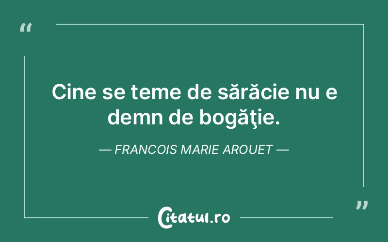 Citat Francois Marie Arouet - citate viata