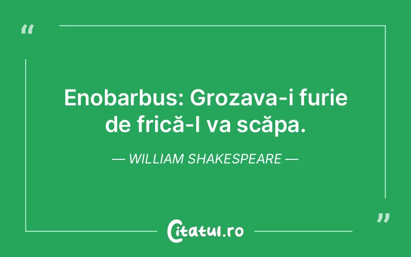 Citat William Shakespeare - citate viata