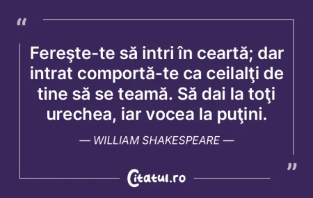 Pompey: N-ai de ce te teme. Sfetnicii bu... Pompey: N-ai de ce te teme. Sfetnicii bu...