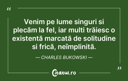 În definitiv, scopul vieţii este acela... În definitiv, scopul vieţii este acela...